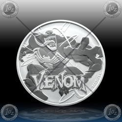 1oz TUVALU $1 (VENOM - MARVEL) 2020 *BU